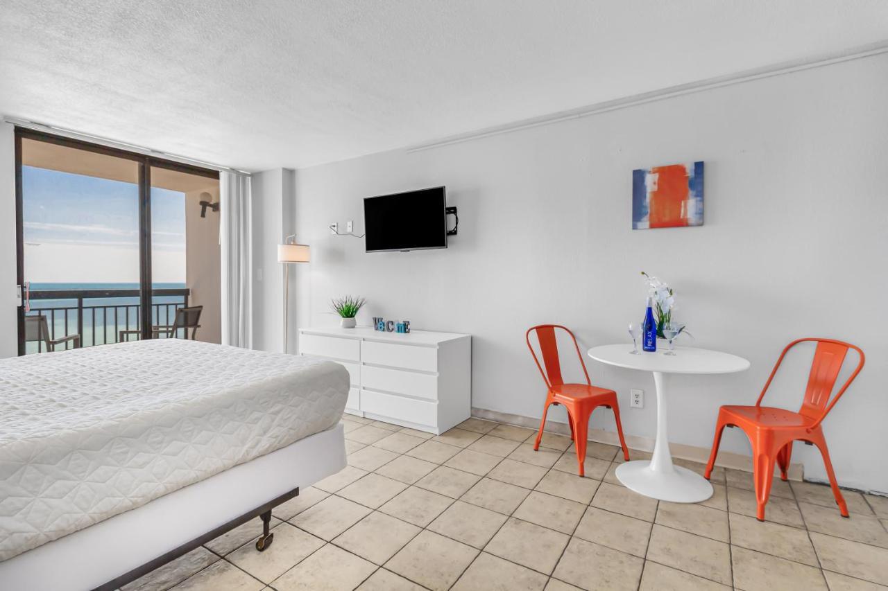 Beachfront Romantic Studio Escape W Perfect View 1212 Myrtle Beach Luaran gambar
